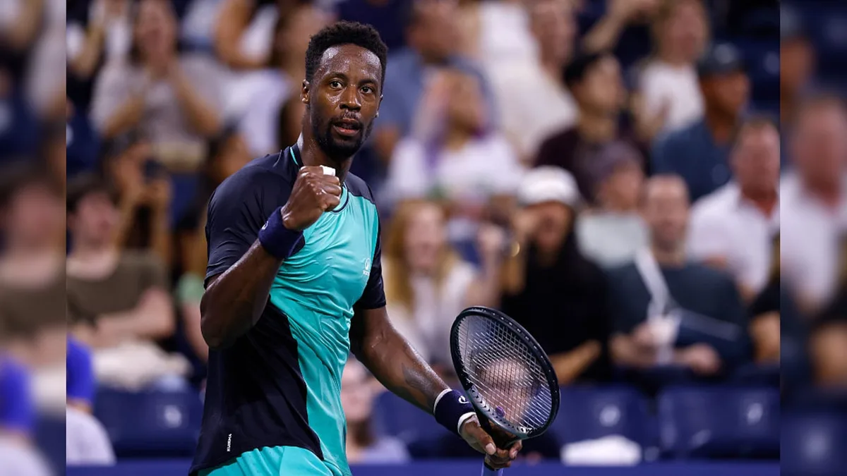 Jubilant Gael Monfils Celebrates Birthday With US Open Win
