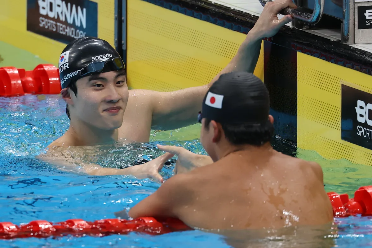 황선우 자유형 200m 2위로 결선행… ‘약속의 땅’서 金 딸까