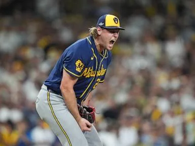Brewers eliminate Padres with 3-1 win in Game 4, advance to NLCS rematch with Dodgers