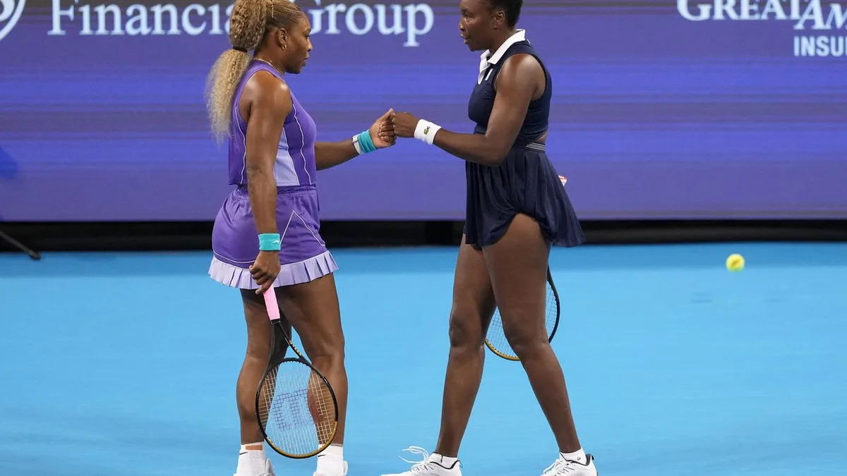 US Open: Williams-Duo feiert Grand-Slam-Comeback im Doppel