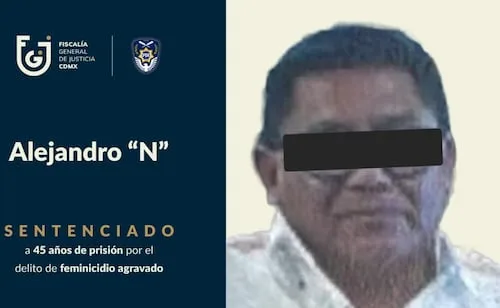 Sentencian a 45 años de prisión a feminicida en Tláhuac; habría intentado simular un suicidio