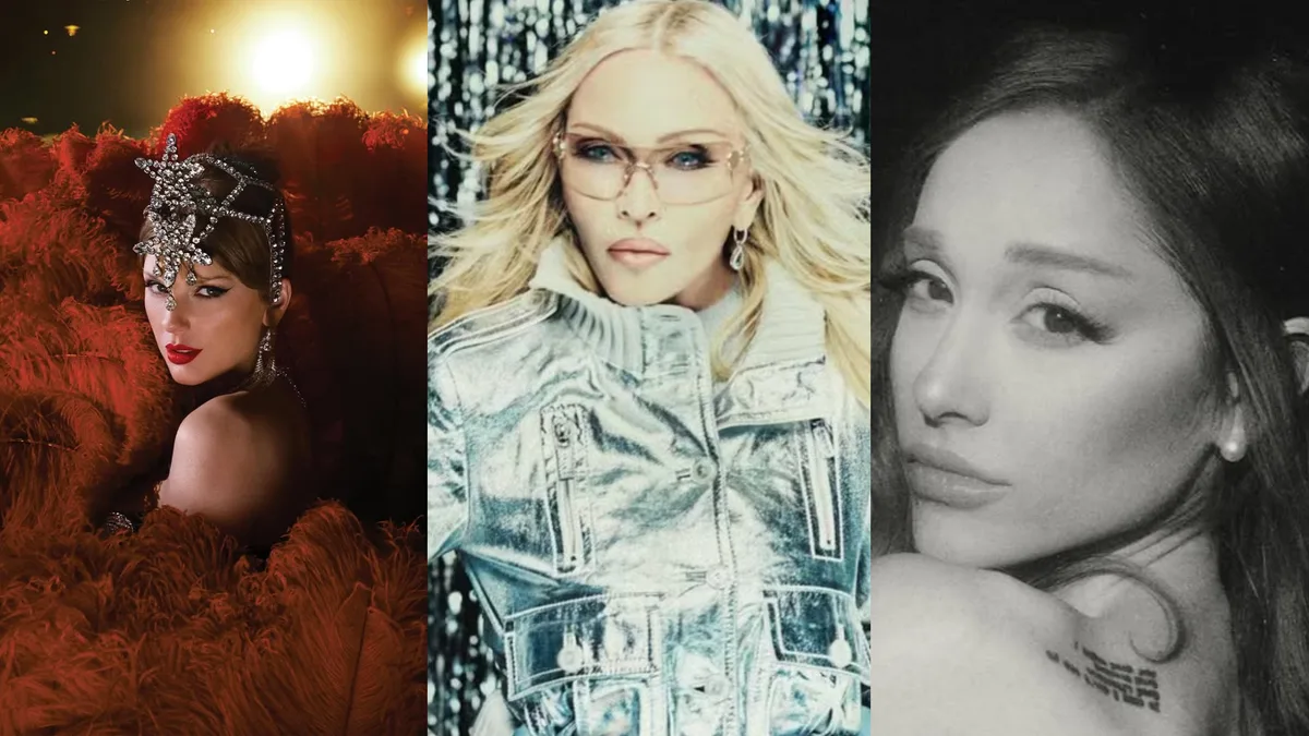 Madonna lidera indicações ao VMA, seguida por Taylor Swift, Sabrina Carpenter e Ariana Grande