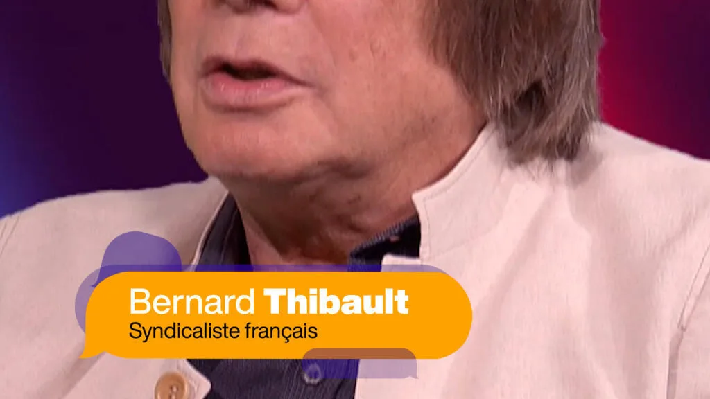 France : le mouvement étudiant, "un rayon de soleil" pour le syndicaliste Bernard Thibault