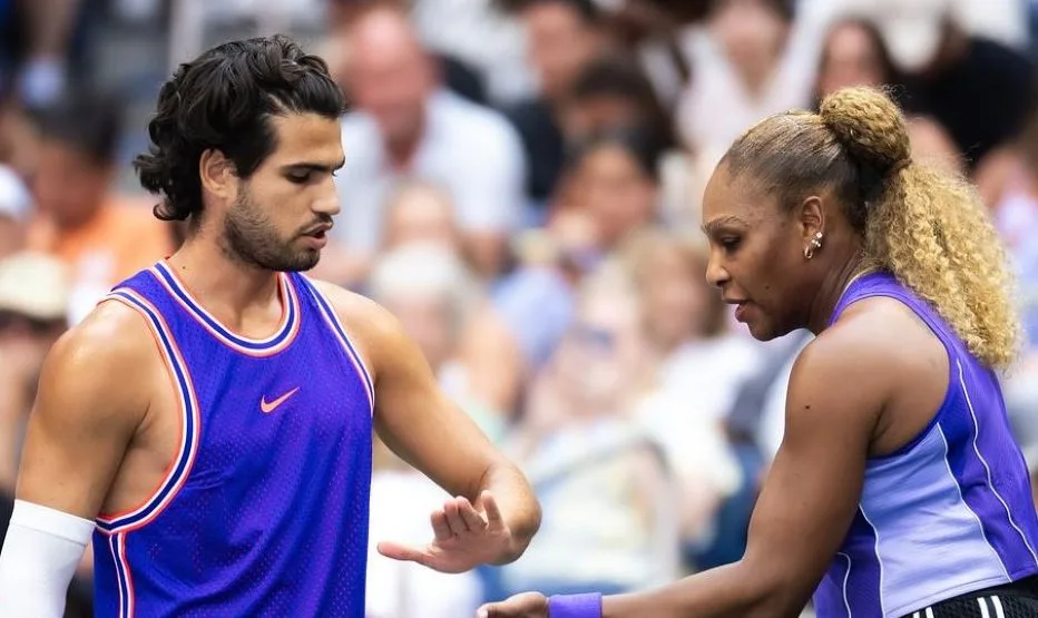 Serena e Alcaraz brilham na estreia em mistas do US Open