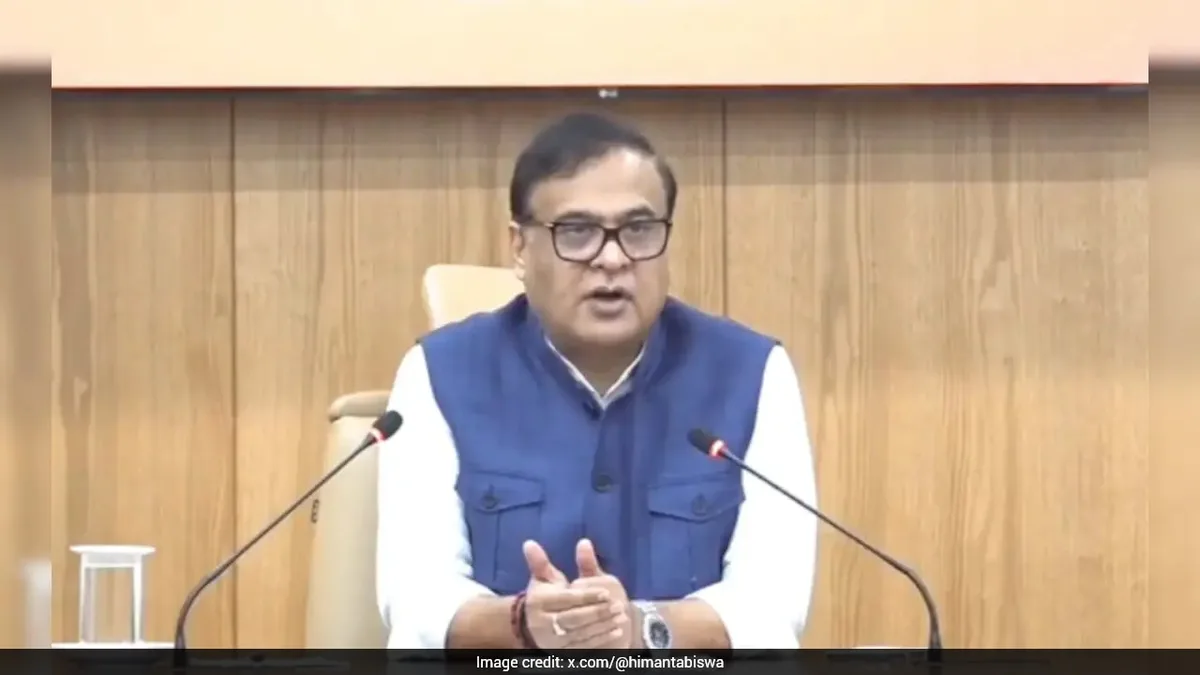 "Very Worrying": Assam Chief Minister On New Drug Route From Myanmar