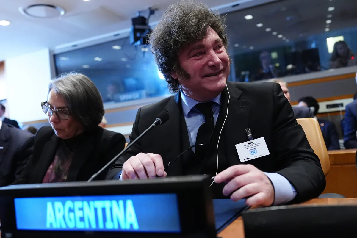 El presidente de argentina, Javier Milei, carga contra la ONU ante la Asamblea General: "Se convirtió en una organización inútil que sólo sirve para alimentar a una casta de parásitos"
