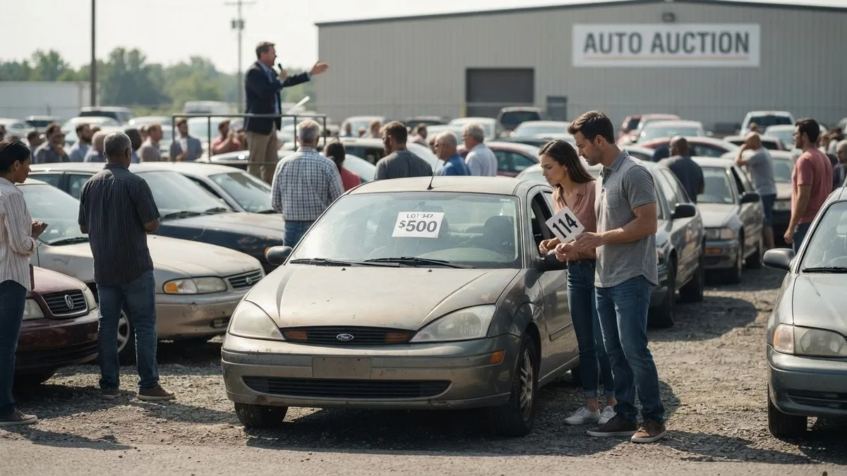 Cómo comprar un carro por apenas US$500 en agosto de 2026: el negocio de las subastas en EE.UU.