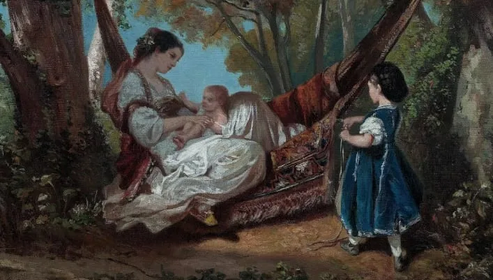 Un extraño cuadro de Courbet, envuelto en un fraude, se encuentra desaparecido