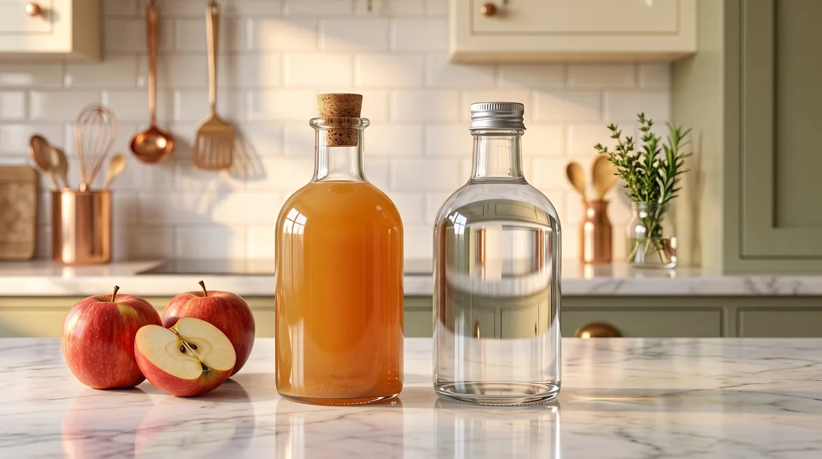 Vinagre de manzana o vinagre blanco: cuál es más barato y cuál tiene más beneficios