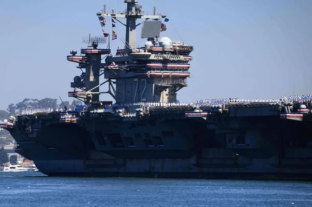 USS Abraham Lincoln back in home port after troubled Persian Gulf deployment