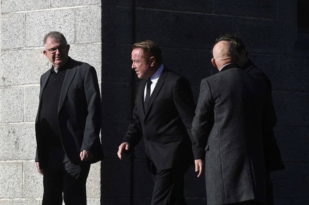 Flatley ‘never felt pain like this’ at funeral for his ‘lady of the dance’