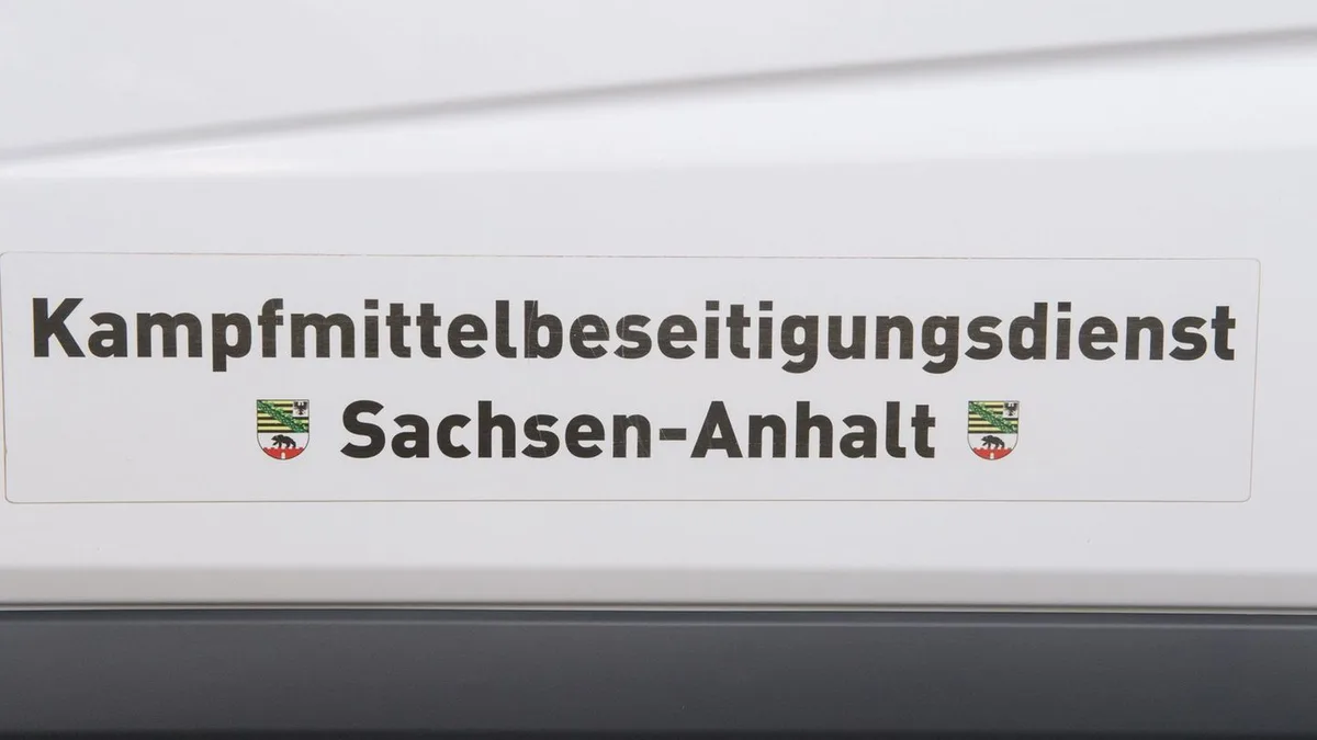Kampfmittel: Mehr als 40 Tonnen Kampfmittel in Sachsen-Anhalt entdeckt