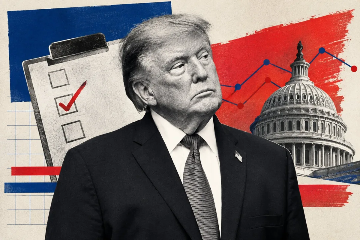 Nueva encuesta muestra el mayor temor de Trump para las midterm elections 2026