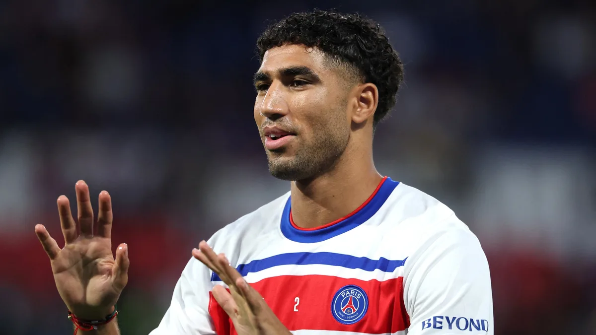 La figura del PSG Achraf Hakimi irá a juicio en Francia acusado de violación