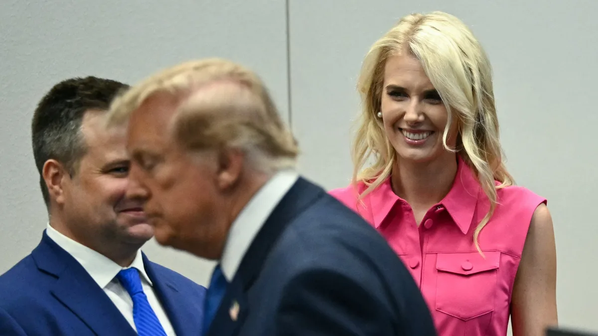 Natalie Harp Spotted With Trump After Golf Weekend
