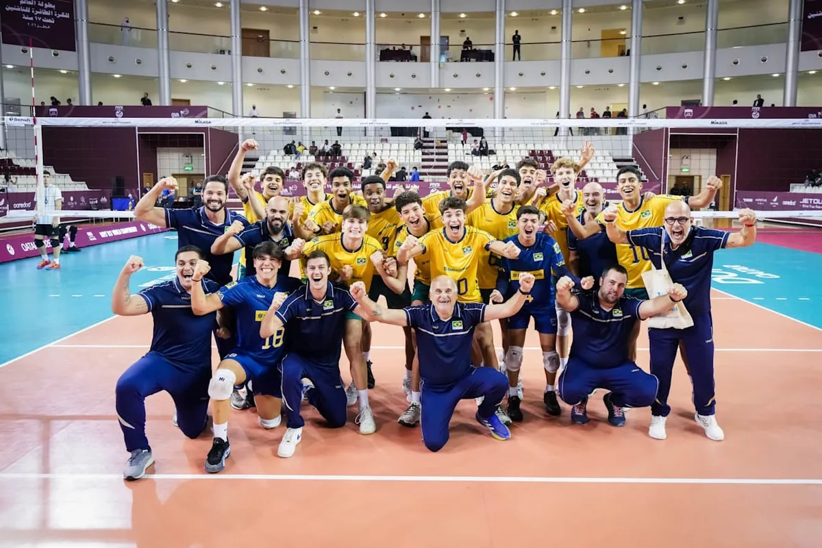 Brasil vence Argentina e conquista bronze inédito no Mundial Sub-17 de vôlei