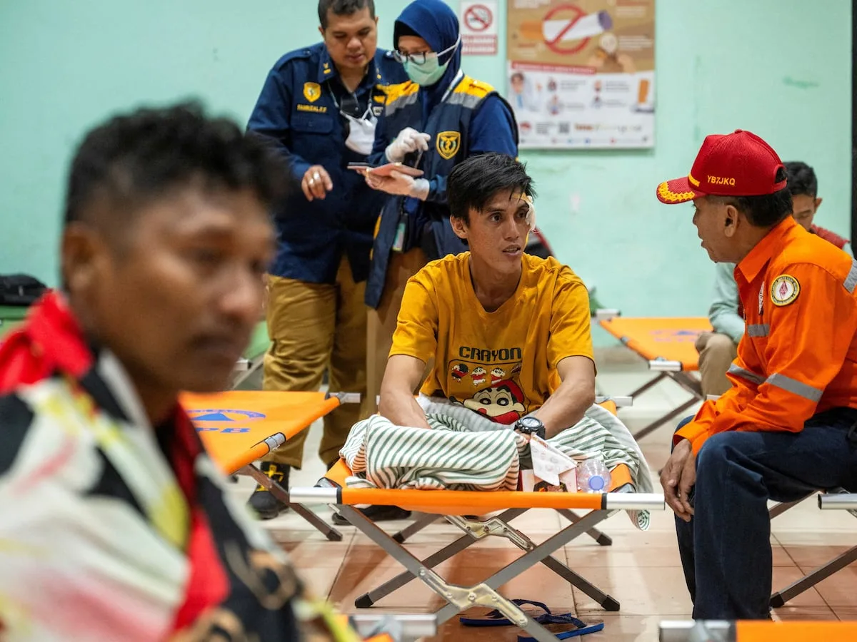 Indonesia recovers three bodies from capsized ship in Java Sea