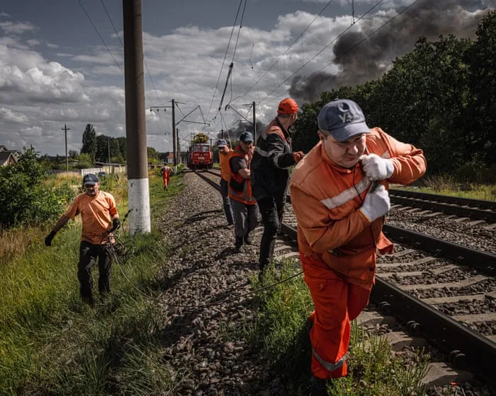 Russia targets Ukraine’s rail network as war enters deadly new phase