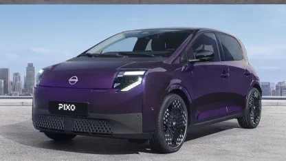 Elektro-Kleinstwagen: Twingo-Ableger Nissan Pixo vorgestellt