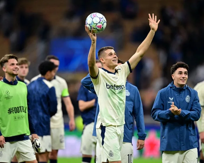 Champions League roundup: Tresoldi treble stuns Inter in Club Brugge win