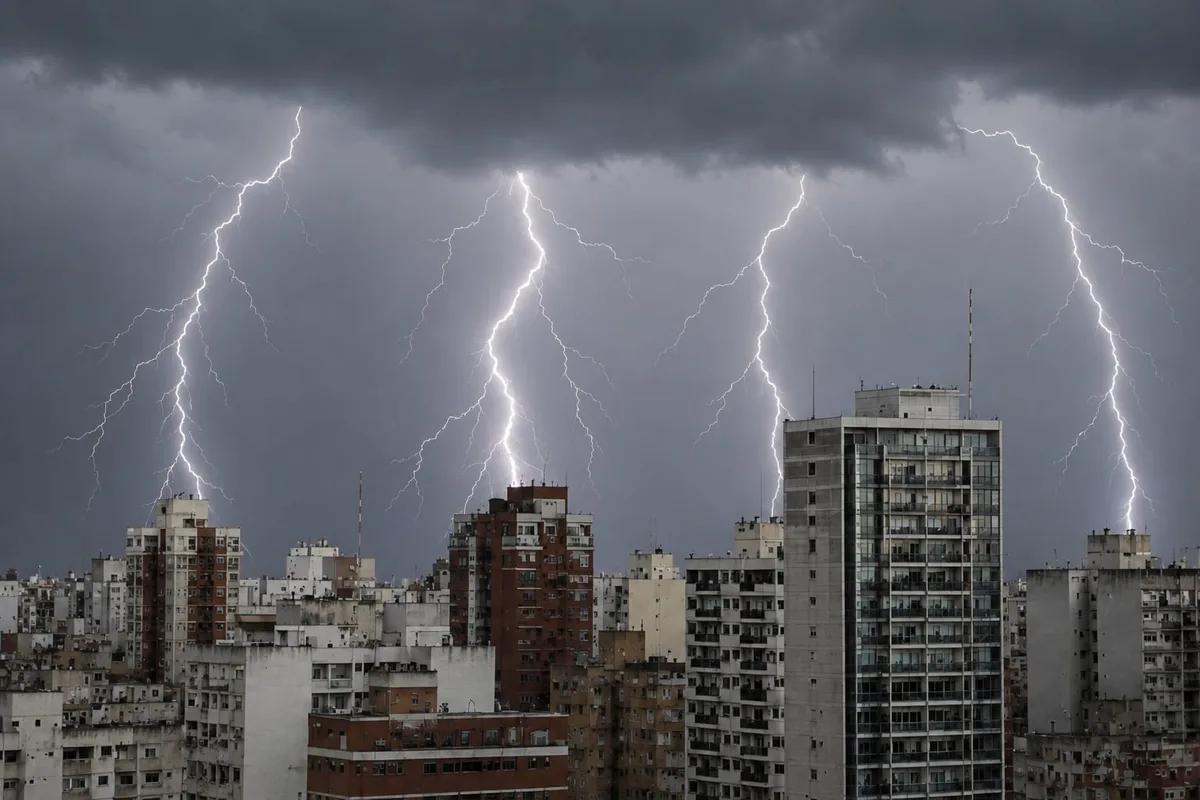 A qué hora llegan las tormentas fuertes a Buenos Aires hoy, miércoles 2 de septiembre