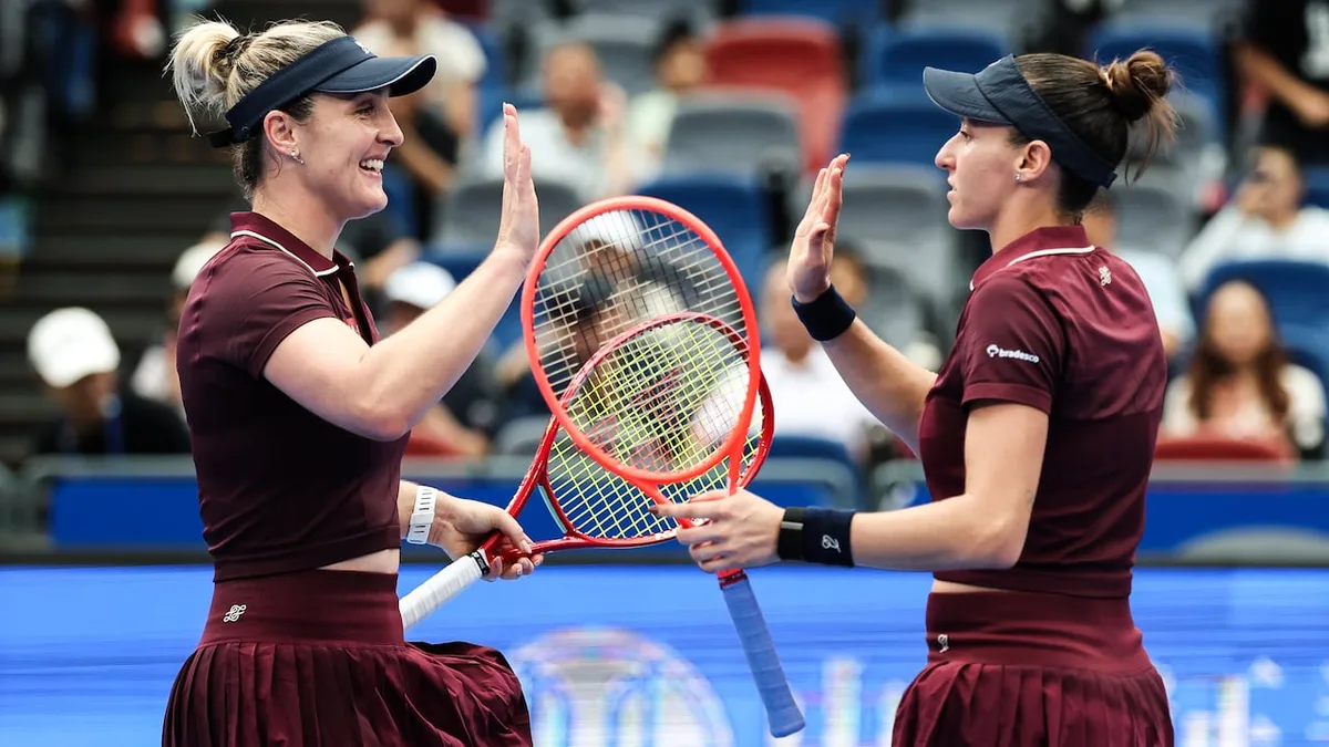 Canada's Dabrowski, Brazilian partner Stefani advance to doubles final at Wuhan Open