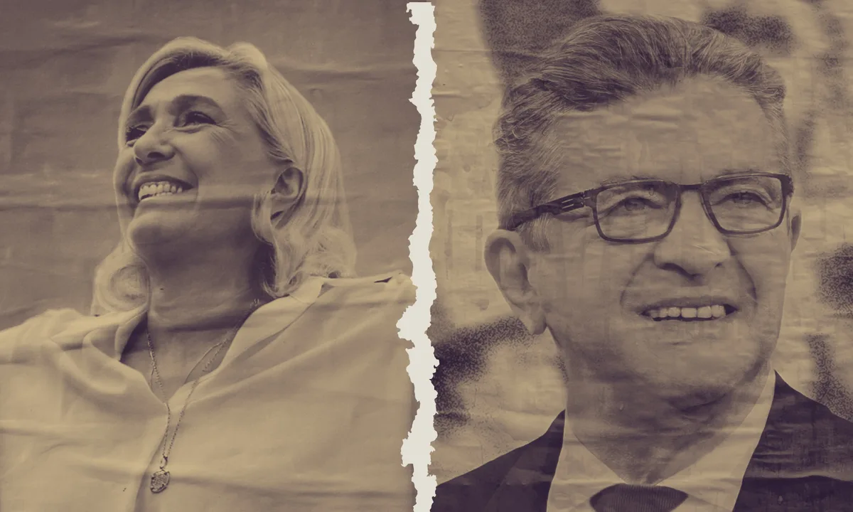 Quand l'hypothèse d'un second tour Mélenchon-Le Pen sème la panique chez les centristes