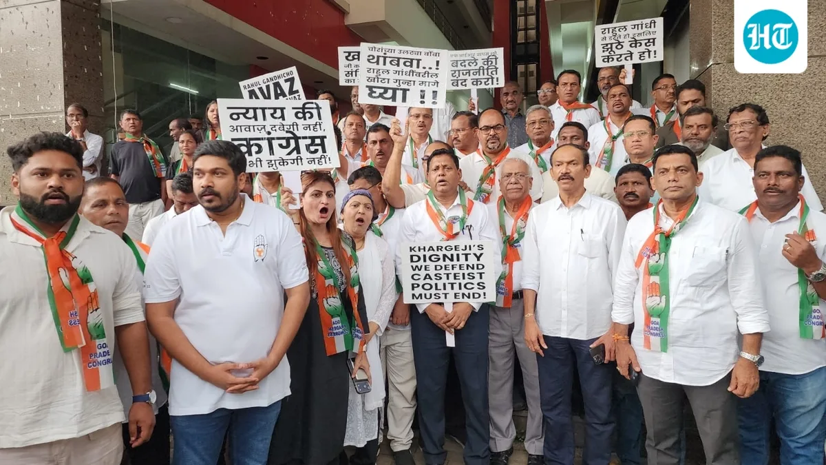 Congress stages protests across states over fir against Rahul