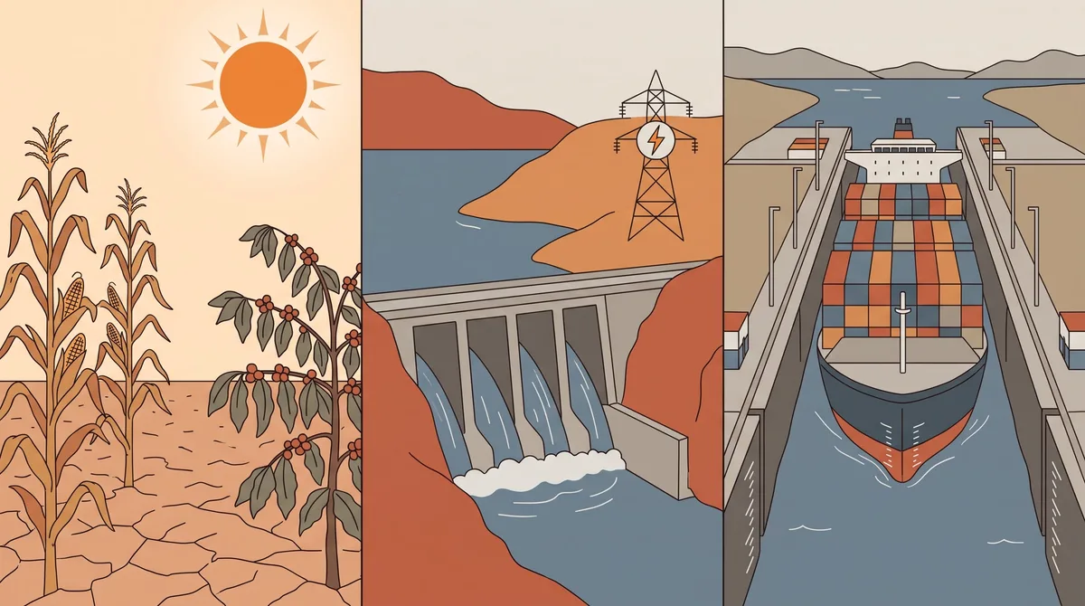 El Niño amenaza con encarecer alimentos, energía y logística en Centroamérica y República Dominicana durante 2027