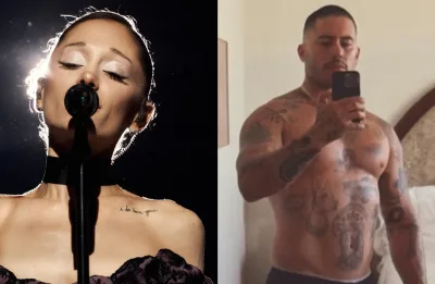 Amando em voz alta! Ariana Grande exibe nova tatuagem que fez para o namorado, Ricky Alvarez