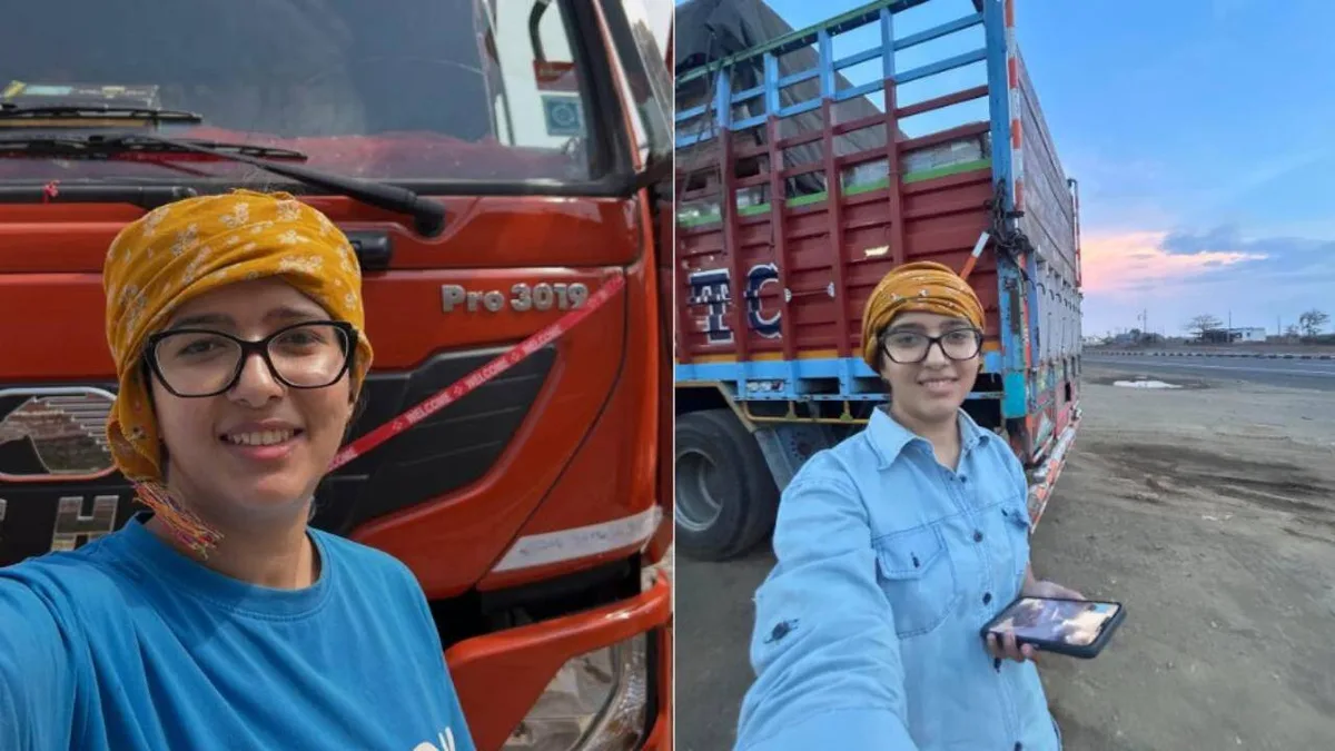 Meet Neha Thakur, 25, Himachal Pradesh’s first woman truck driver