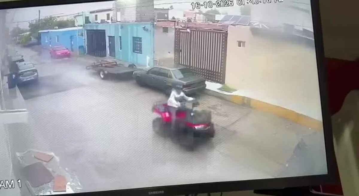 Huye en cuatrimoto tras atropellar y arrastrar a un hombre en Monclova