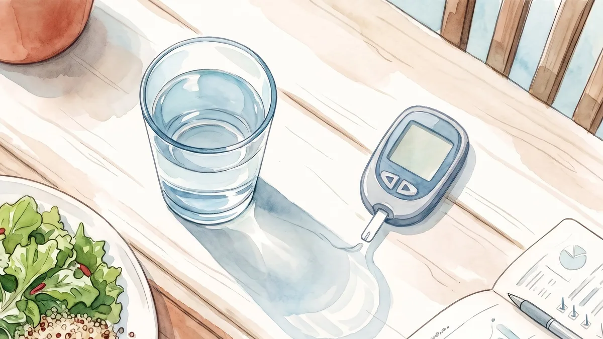 ¿Tomar agua ayuda a bajar el azúcar en sangre?: Qué ocurre cuando los valores están elevados