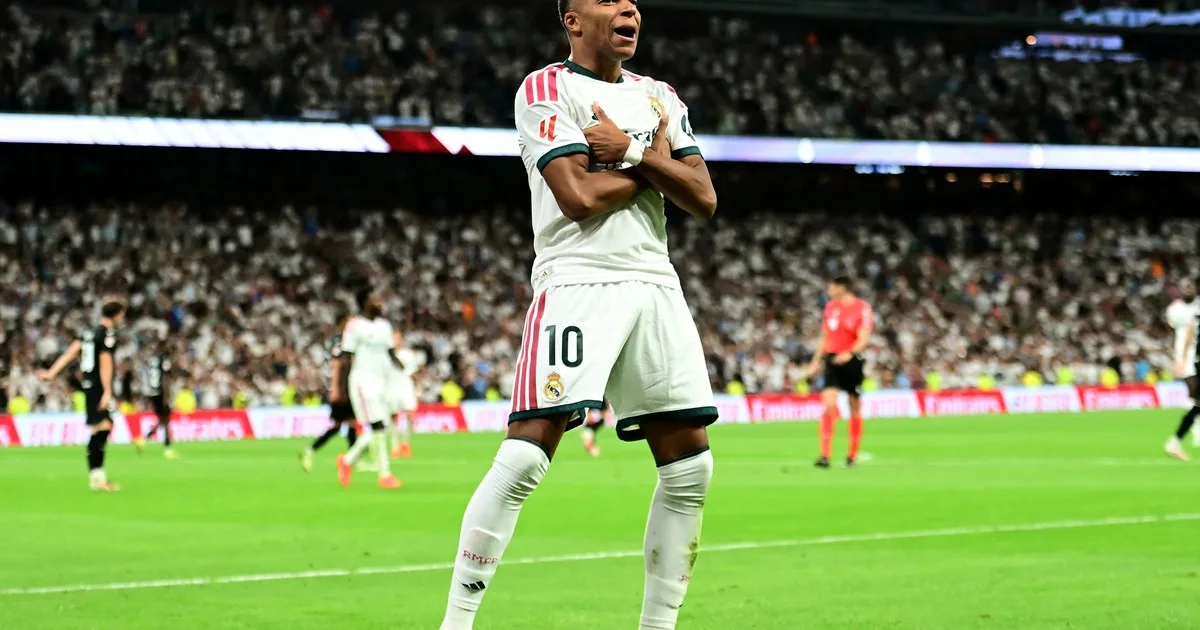 Video: el doblete de Kylian Mbappé para el Real Madrid ante la Real Sociedad