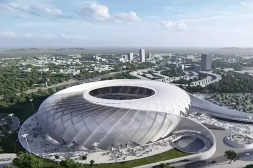 Megaestádio de R$ 2,5 bilhões entra na reta final na América Latina