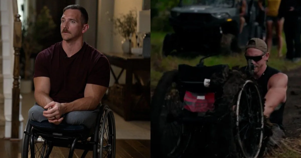 Marine veteran amputee recalls dragging wheelchair during ultramarathon: "My chair isn't me"
