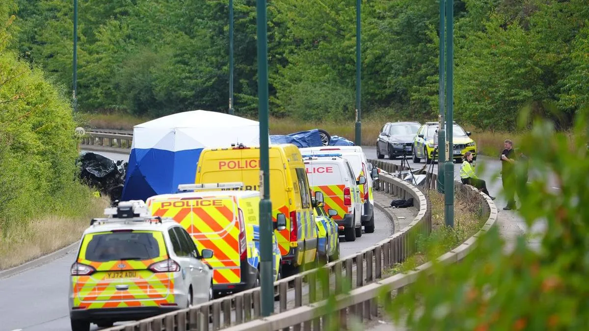 Police link five dead in UK crash to organised crime