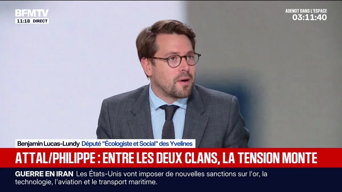 Alliance avec LFI: "Il faut reconstruire une offre de gauche, populaire, progressiste, qui soit en capacité de barrer la route à l'extrême droite", estime Benjamin Lucas-Lundy, député Écologiste et Social