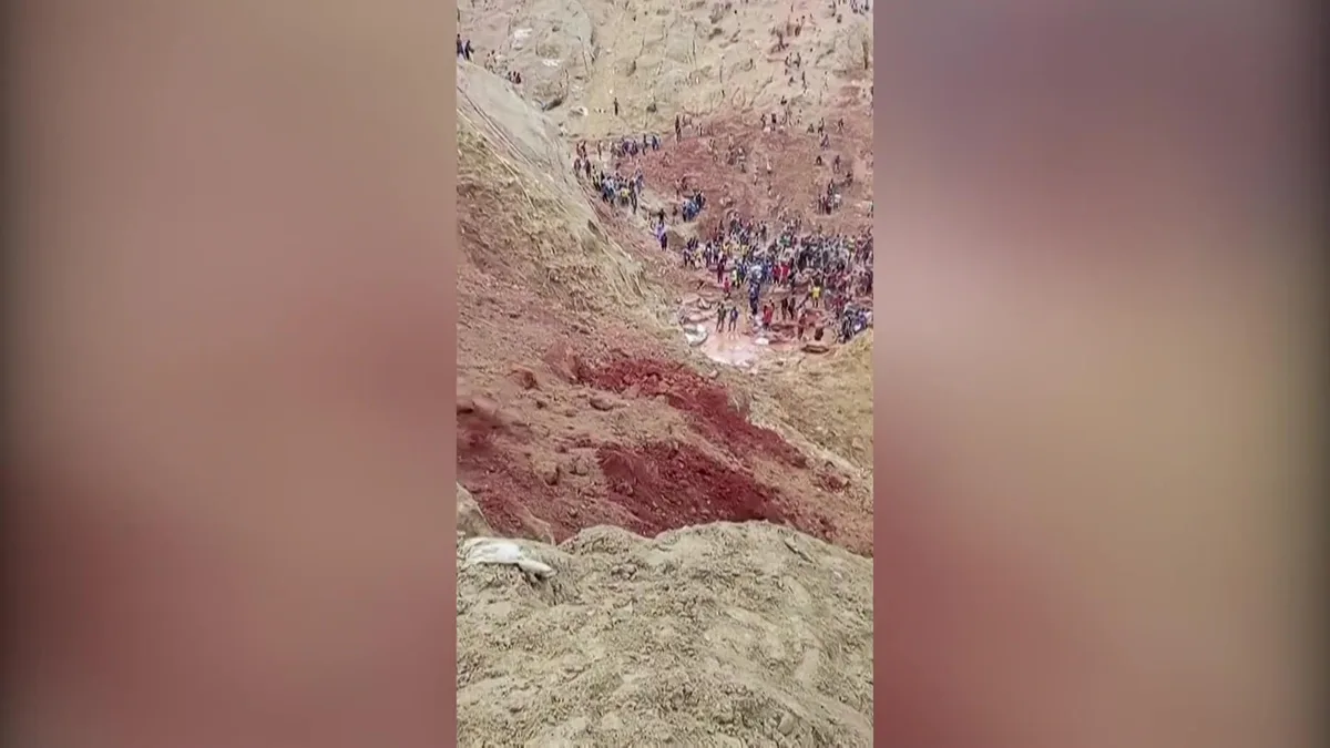 Mehr als 100 Tote bei Einsturz von Goldmine in Zentralafrika