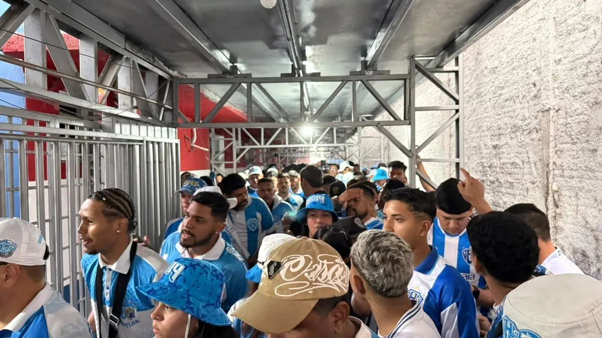 Brusque x Paysandu: torcedor relata clima tenso e problemas estruturais como motivo para paralisação