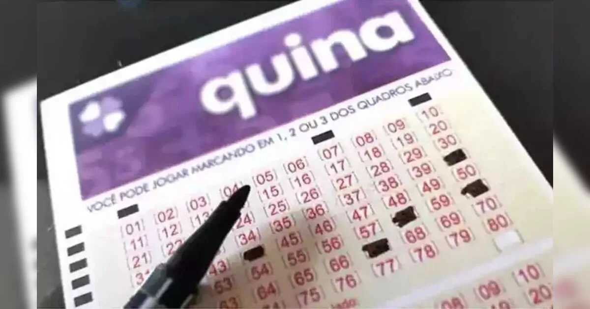 Veja o resultado da Quina concurso 7101 deste terça-feira (25)