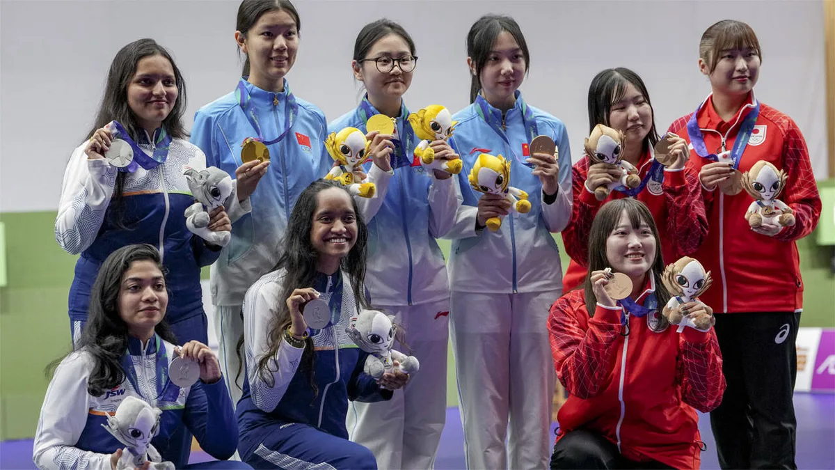 Asian Games Day 1 Medal Tally: Where India rank after two shooting silvers in Aichi-Nagoya