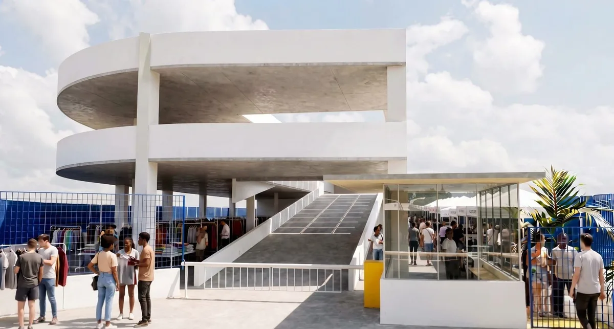 Sesc apresenta projeto com espaço para feirantes da Feira do Paraguai e estacionamento