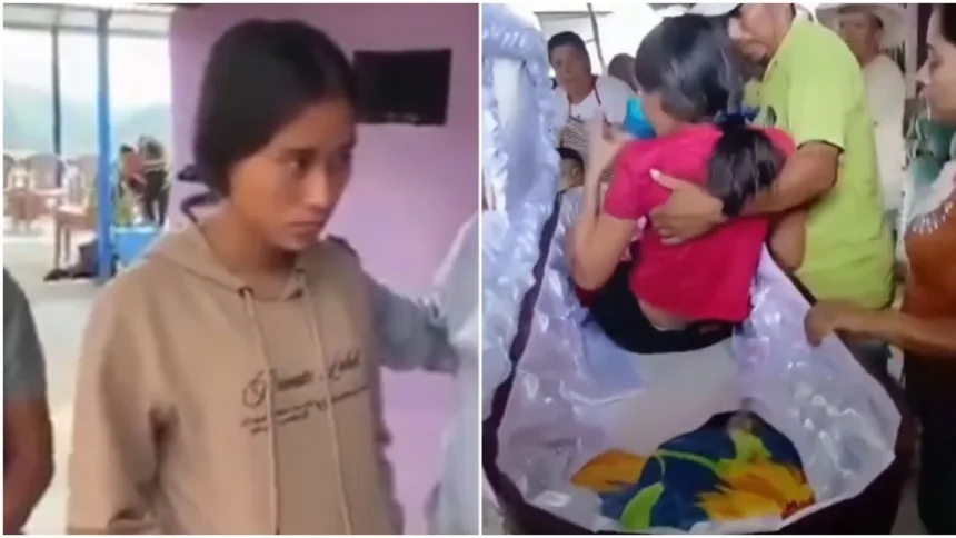 VIDEO VIRAL: Despertó en un ataúd durante su propio velorio y dejó a todos en shock