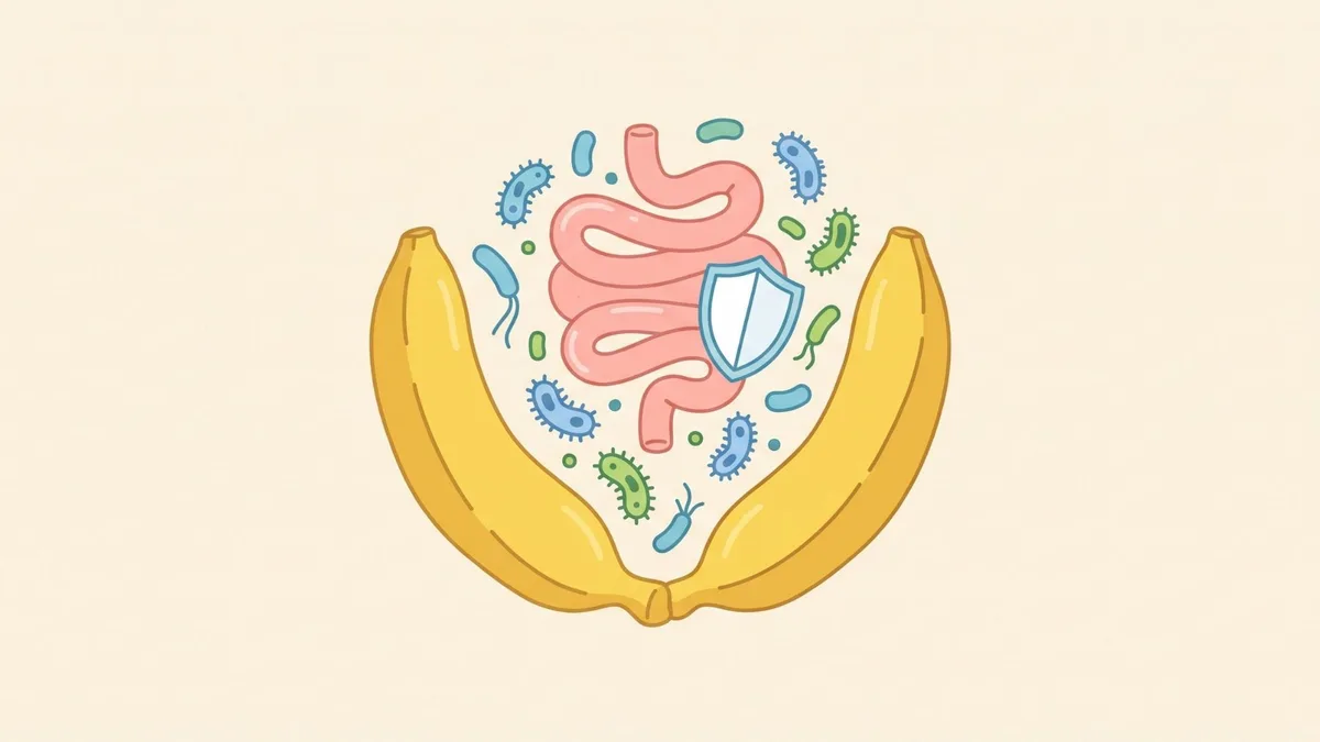 Cómo afecta la banana a la salud intestinal, según especialistas en nutrición