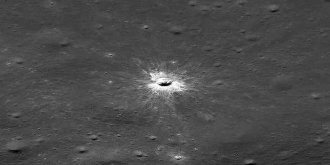 Un nouveau cratère de 222 mètres de diamètre découvert sur la Lune grâce à une sonde de la NASA