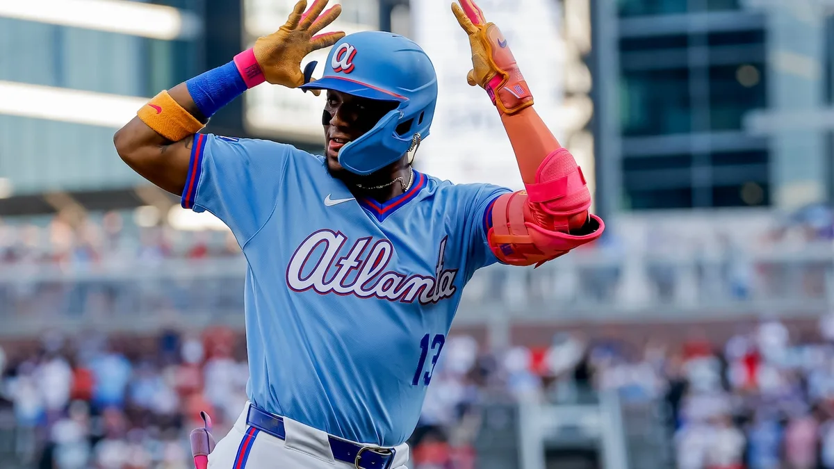 Nolan Arenado has 2 homers and 4 RBIs as the Diamondbacks rout the Braves 10-3