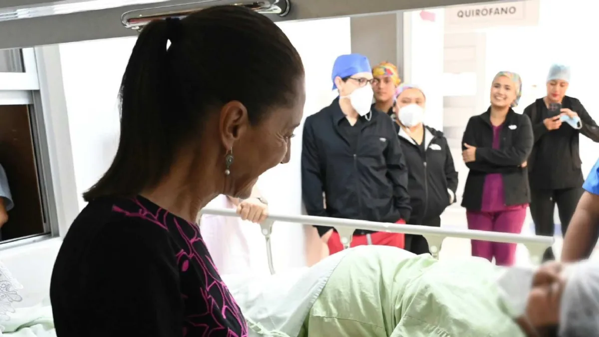 Claudia Sheinbaum supervisa hospitales en Quintana Roo tras protestas de trabajadores sindicalizados del IMSS