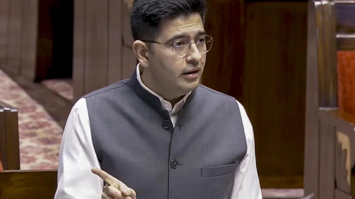 Watch: AAP, Raghav Chadha clash over Punjab voter list controversy