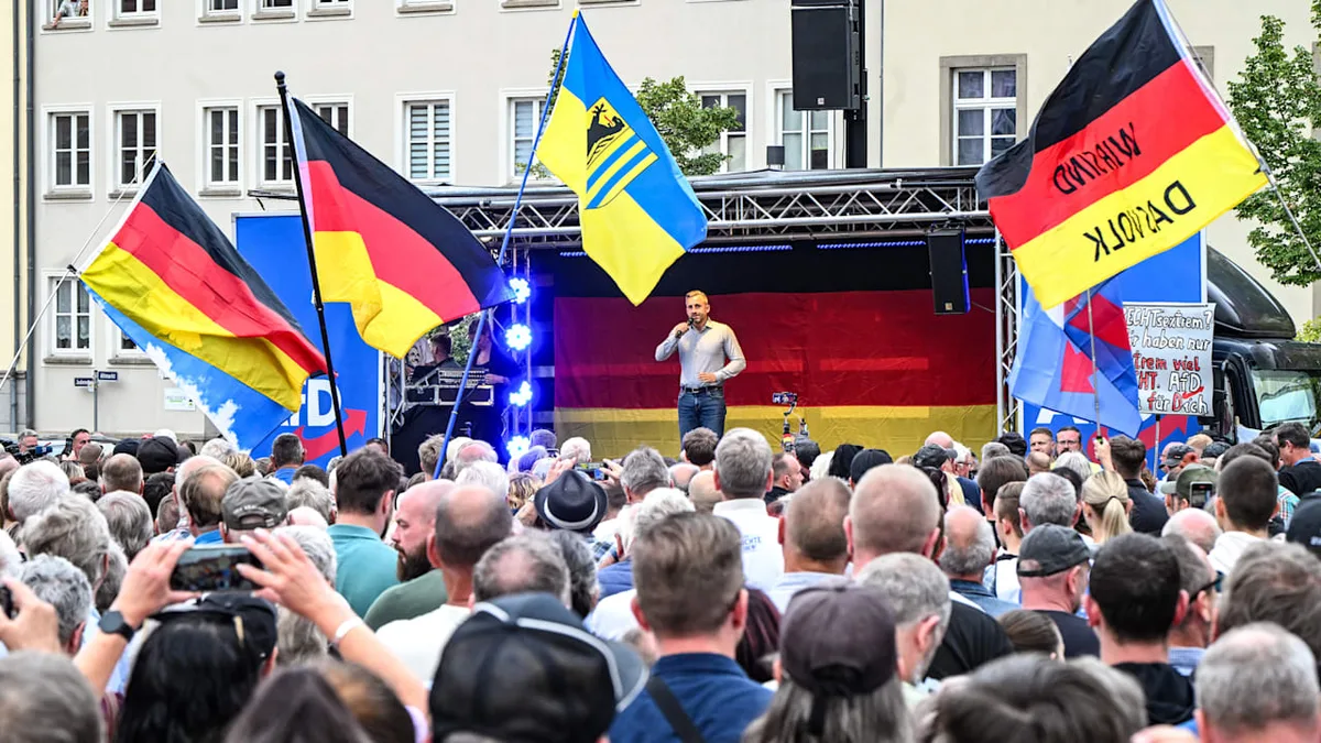 AFD-Wahlkampf in Sachsen-Anhalt - „Von hart rechts bis normal ist alles dabei“